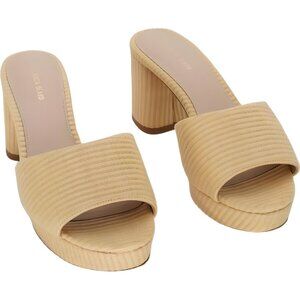 Veronica Beard Dali Platform Slide Sandal Women's US 8.5 M